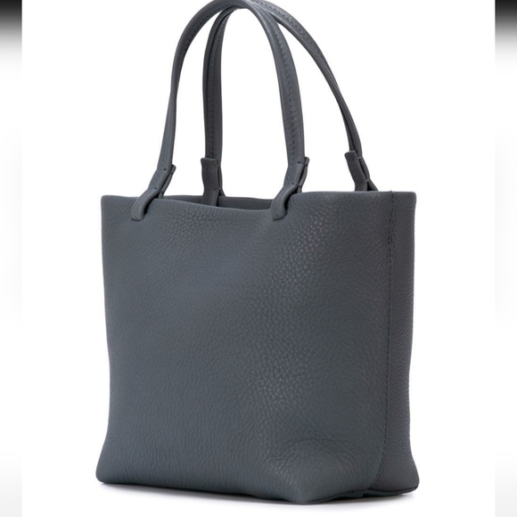 The Row Park Leather Tote Bag - Picture 3 of 5